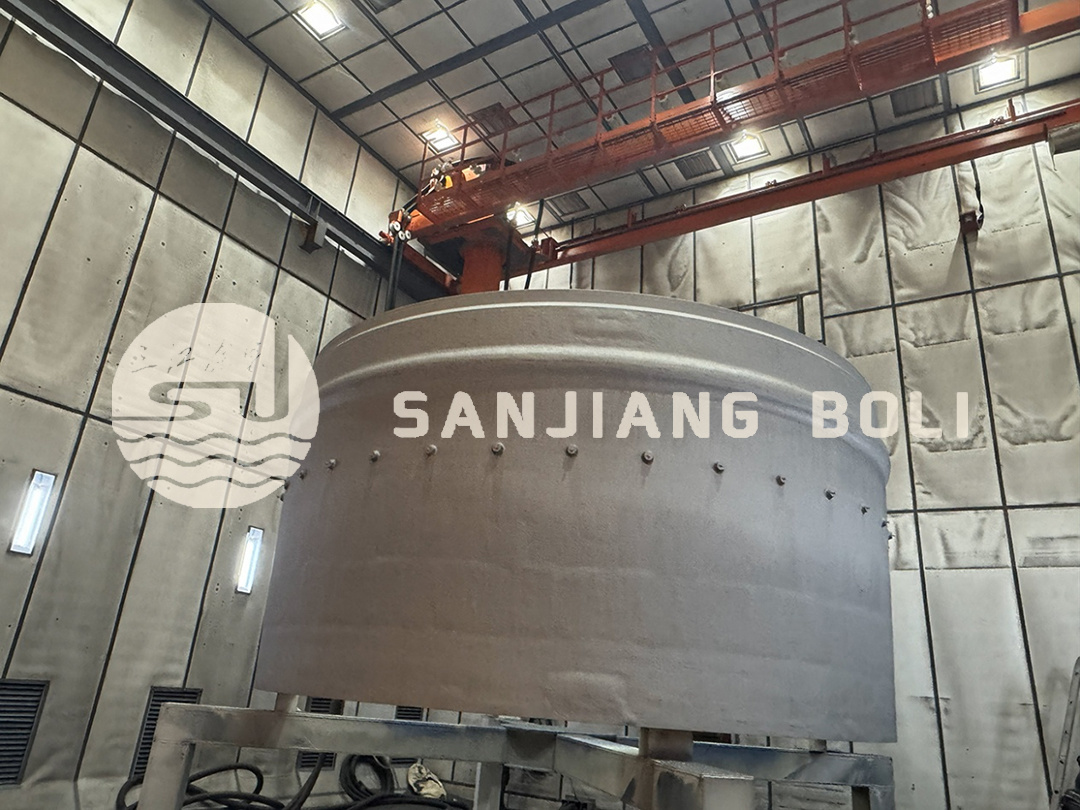 八轴天车式喷砂机器人