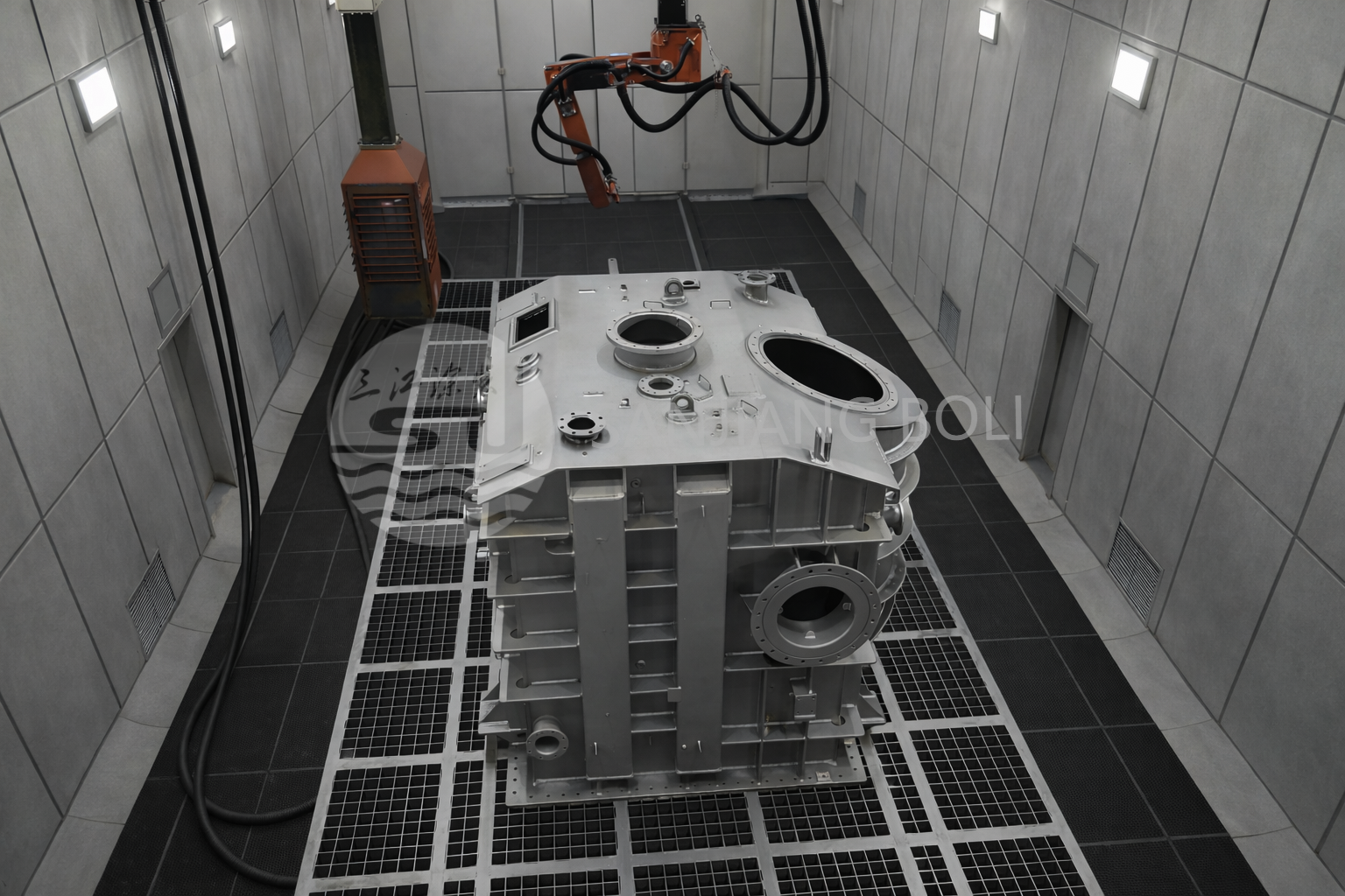 八轴喷砂机器人