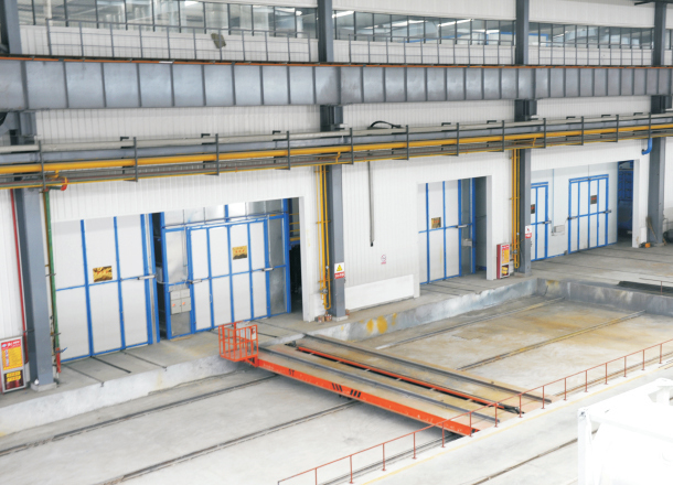Tank coating line